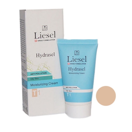 کرم مرطوب کننده رنگی روشن هیدراسل مخصوص پوست چرب